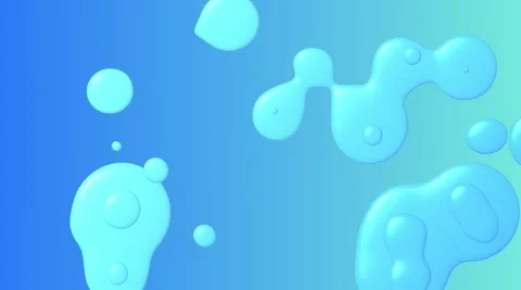 Liquid droplets Stock Footage 298972849