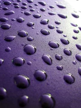 Liquid drops macro background Stock Photos