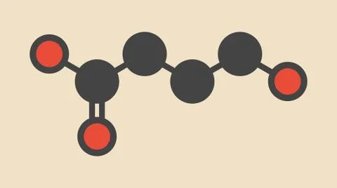 Liquid ecstasy molecule Stock Illustration