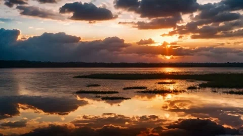 Liquid Eden: A Glimpse of Paradise in Every Frame (Time-Lapse) Video stock 273191907