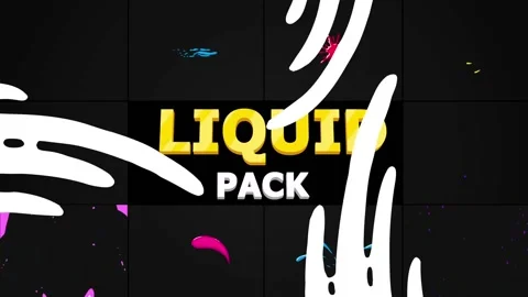 Liquid Elements | After Effects Stock After Effects