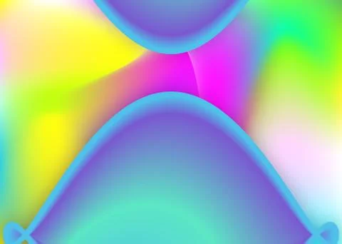Liquid elements background with dynamic shapes and fluid. Stock Illustration