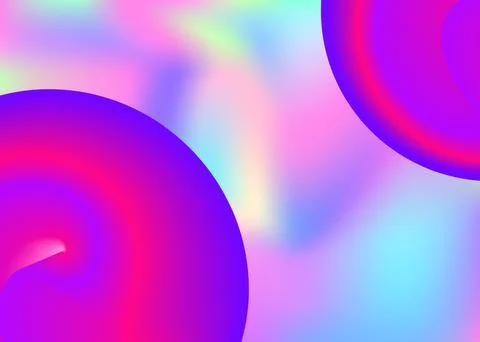 Liquid elements background with dynamic shapes and fluid. Stock Illustration