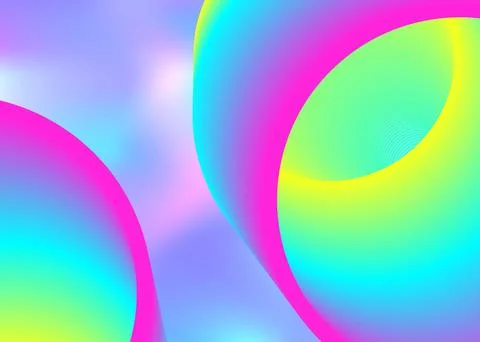 Liquid elements background with dynamic shapes and fluid. Stock Illustration