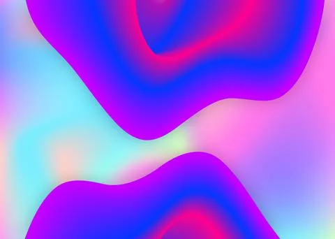 Liquid elements background with dynamic shapes and fluid. 스톡 일러스트