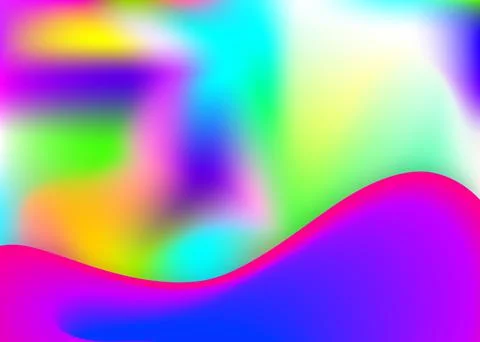 Liquid elements background with dynamic shapes and fluid. Stock Illustration