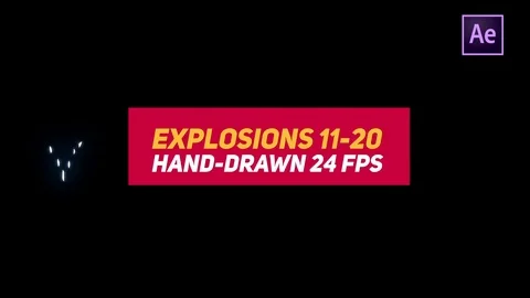Liquid Elements Explosions 11-20 Stock After Effects