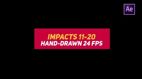 Liquid Elements Impacts 11-20 Catálogo de After Effects