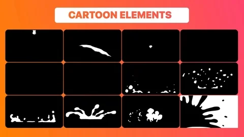 Liquid Elements Pack Stock After Effects