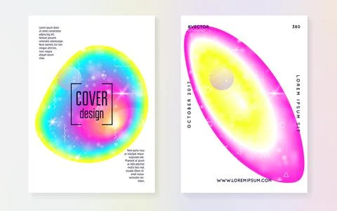 Liquid elements with shapes and fluid. Stock Illustration