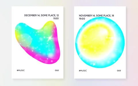Liquid elements with shapes and fluid. Stock Illustration