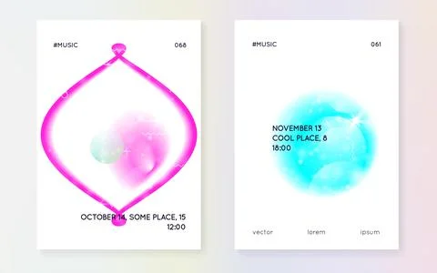 Liquid elements with shapes and fluid. Stock Illustration