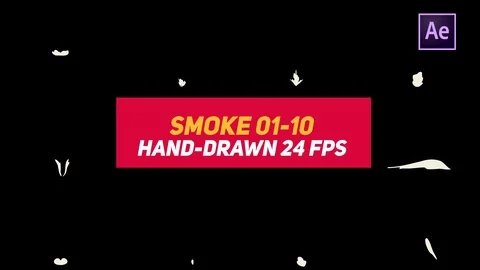 Liquid Elements Smoke 01-10 스톡 After Effects