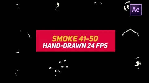 Liquid Elements Smoke 41-50 Stock After Effects