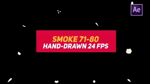 Liquid Elements Smoke 71-80 Stock After Effects