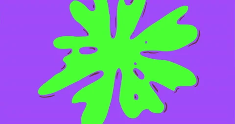 Liquid exploding Transitions 2D Animation Pack of 2 Clips Isolated Stock Footage 163975369