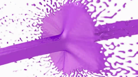 Liquid Explosions Stock Footage 22707517