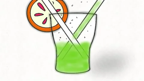 Liquid Flow Glass Loop Stock Footage 331633874