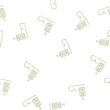 Liquid flow switch glyph vector seamless pattern Illustrazione stock