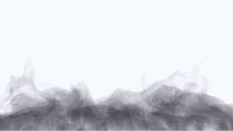 Liquid flowing smoke. Natural effect. Stock Footage 123785185