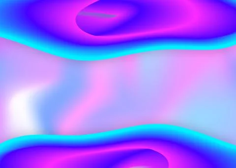 Liquid fluid background with dynamic elements and shapes. Stock Illustration