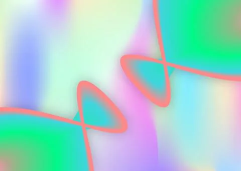 Liquid fluid background with dynamic elements and shapes. Stock Illustration