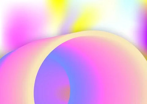 Liquid fluid background with dynamic elements and shapes. Stock Illustration