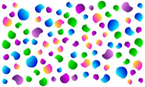 Liquid fluid colorful design vector イラスト素材