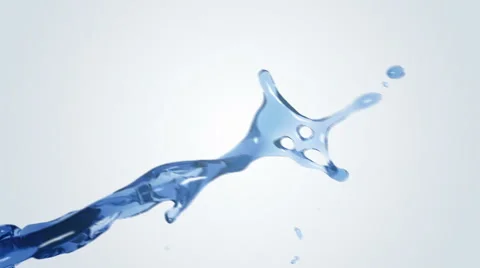 Liquid Fun Splashes Stock Footage 61432598