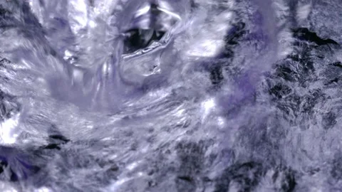 Liquid gallium. Liquid silver background Stock Footage 152471238