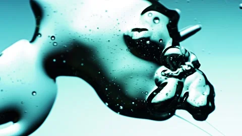 Liquid Gel Macro Shoot 스톡 동영상 151059054