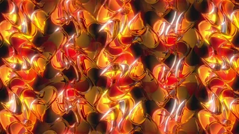 Liquid Glass Abstract Moving Fluid 02. Video stock 296476732