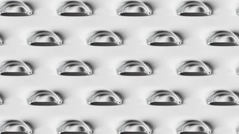 Liquid glass background with flowing elements, abstract loop video Stock Footage 164249670