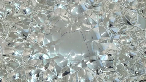 Liquid Glass Deforms Vídeos de archivo 158743311