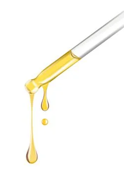 Liquid glass dropper vector Stock Illustration