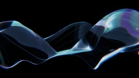 Liquid glass effect motion background loop animated Stock Footage 322507828
