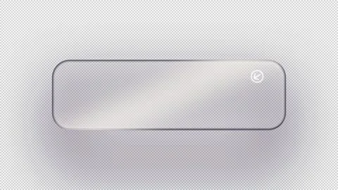 Liquid Glass Element 04 On Transparent Alpha Channel Stock Footage 343098567