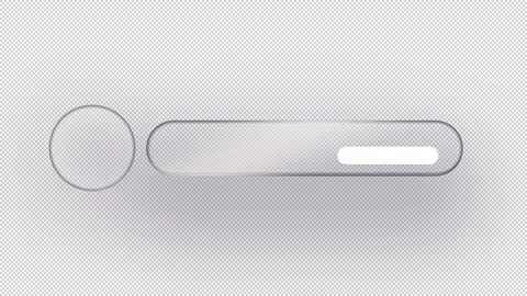 Liquid Glass Element 06 On Transparent Alpha Channel Stock Footage 343098552