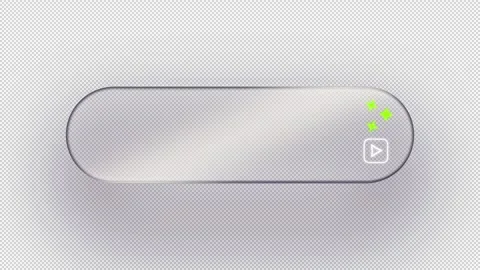 Liquid Glass Element 07 On Transparent Alpha Channel Stock Footage 343098678