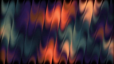Liquid glass gradient waves seamless loop. Abstract background, grainy texture. Stock Footage 344512292