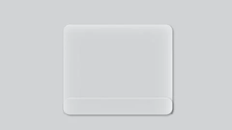Liquid glass text box bar animation morphing into square shape. Stock Footage 315699783
