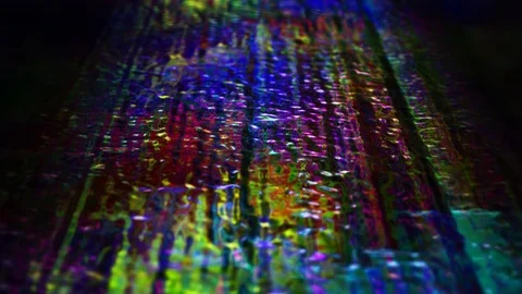 Liquid Glitch 3D BG 動画素材 125620977