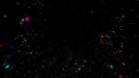 Liquid glowing multicolor neon dust. Fluid animation. Abstract background 4k Stock Footage 211096763
