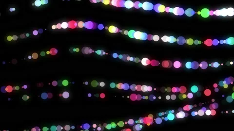 Liquid glowing multicolor neon dust. Fluid animation. Abstract background 4k Stock Footage 211097972