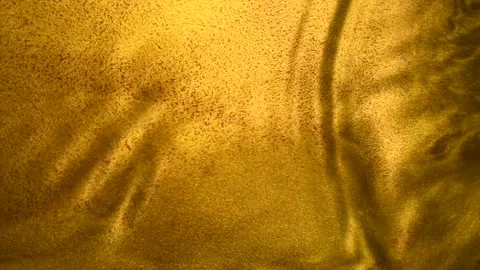 Liquid gold abstract background. Flowing Golden abstract backdrop Stock Footage 144573333