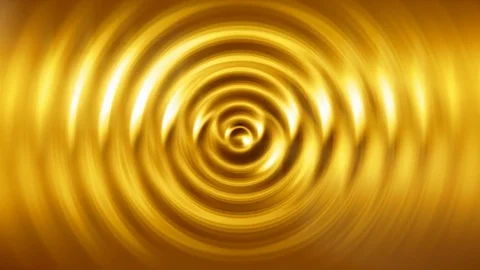 Liquid gold abstract motion background seamless loop Stock Footage 70144309