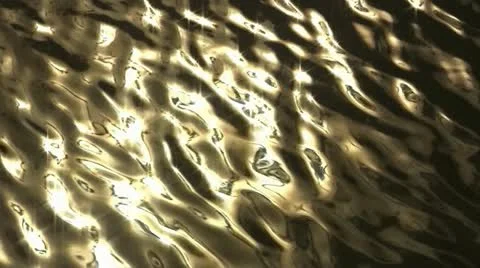 Liquid gold background Stock Footage 12682323