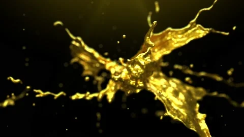 Liquid Gold Stock-Footage 201185367