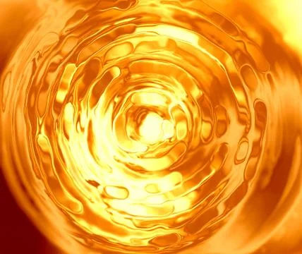Liquid gold Illustrazione stock