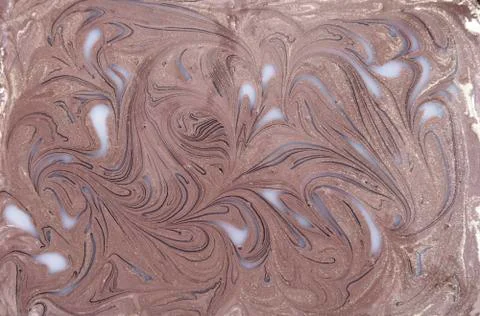 Liquid gold marbled pattern. Beige background Stock Photos